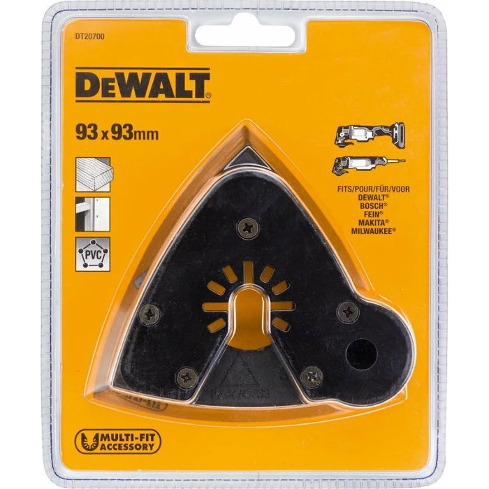 Dewalt DT20700 Delta Multi-Tool Sanding Pad 93x93 mm