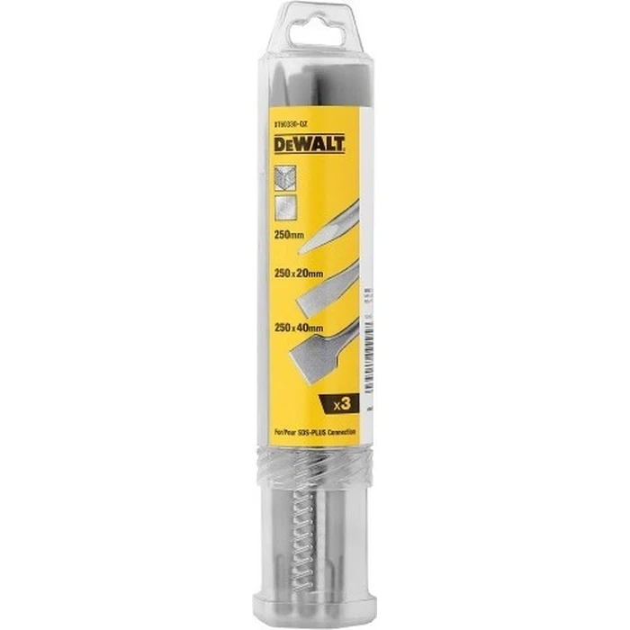 Dewalt DT60330 Σετ Βελόνι & Καλέμι SDS-Plus 3τεμ. 250mm