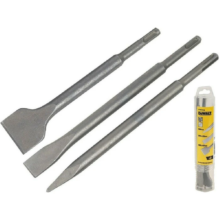 Dewalt DT60330 Σετ Βελόνι & Καλέμι SDS-Plus 3τεμ. 250mm
