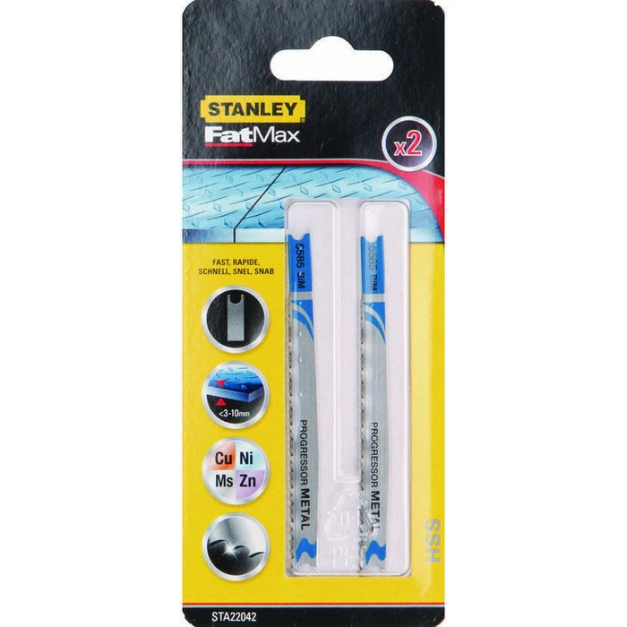 Stanley FatMax Progressor Λάμες για Μέταλλο U 73mm 2τμχ