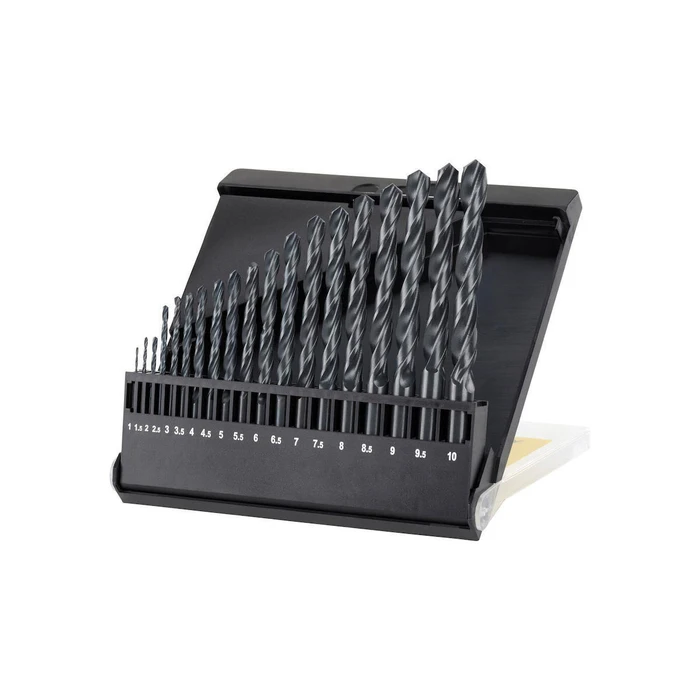 Stanley 13-Piece HSS Drill Bit Set with Cylindrical Shank for Metal (STA56025)