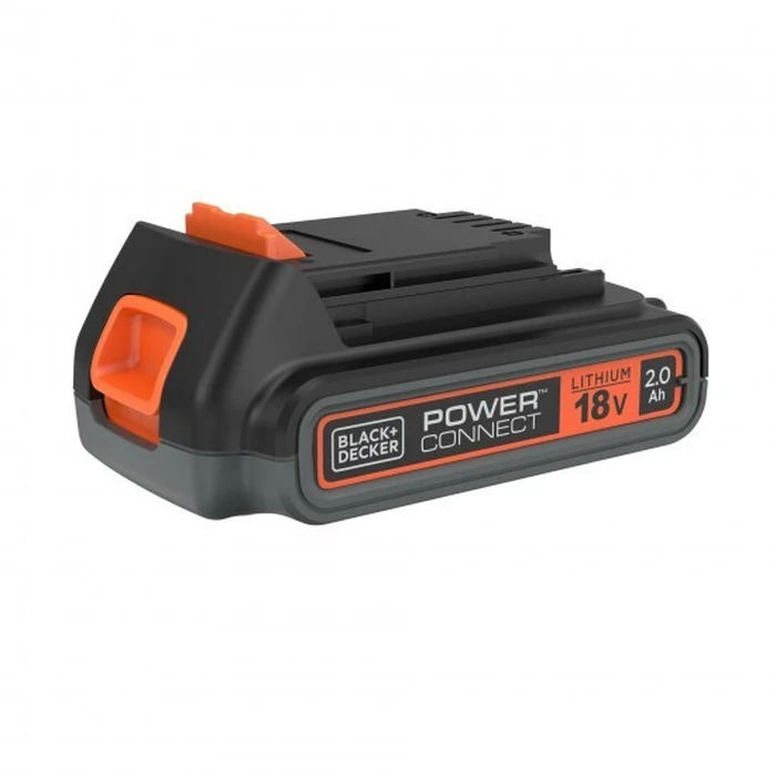 Black & Decker Μπαταρία Εργαλείου Λιθίου 18V 2.0Ah BL2018 Μαύρο/Πορτοκαλί