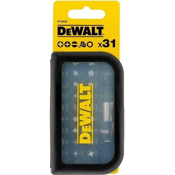 Dewalt 31-piece Screwdriver Bit Set Straight/Phillips/Torx/Allen DT7944S-QZ