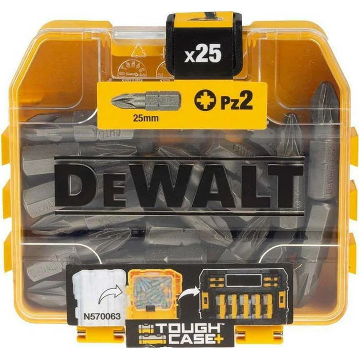 Dewalt Σετ 25 Μύτες Κατσαβιδιού Allen 25mm (DT71521)