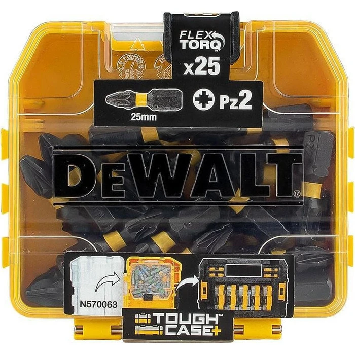 Dewalt Σετ 25 Μύτες Κατσαβιδιού Allen/Torq Extreme DT70556T