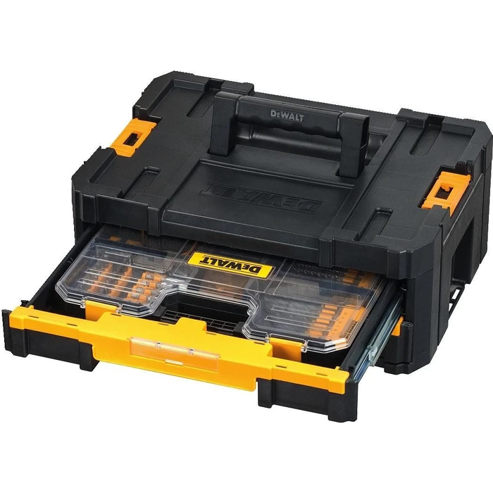 Dewalt Σετ 100 Τρυπάνια και Μύτες σε Κασετίνα TSTAK DT71569