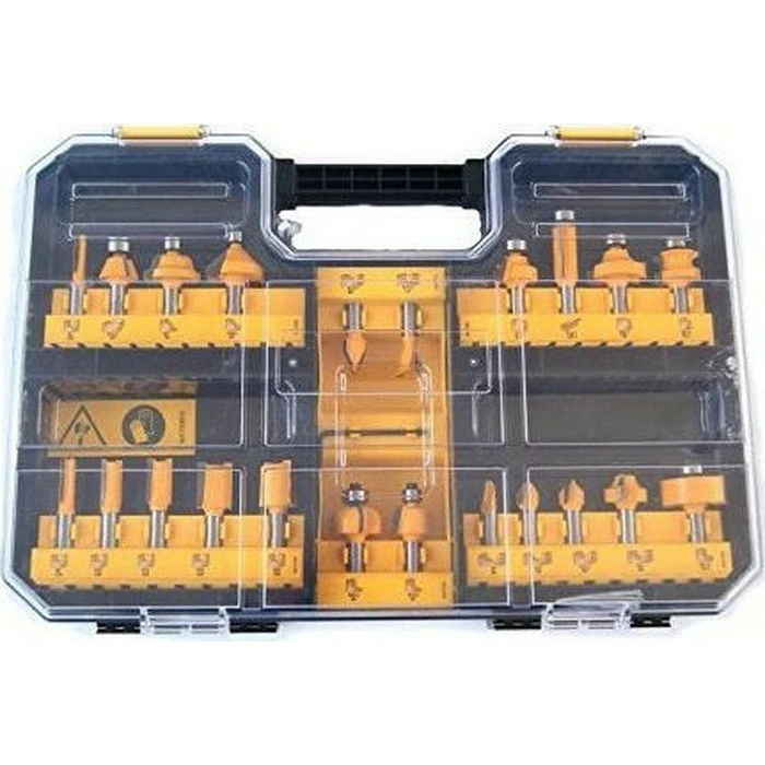 Dewalt 22pc Wood Router Bit Set, 8 mm Shank (DT90017-QZ)