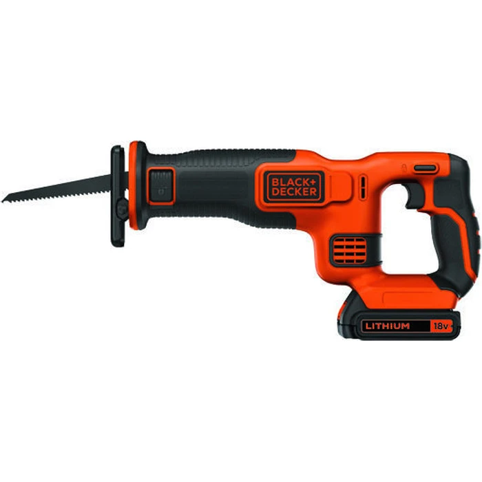 Black & Decker BDCR18N Σπαθοσέγα 18V Solo (πορτοκαλί/μαύρο, χωρίς μπαταρία και φορτιστή)