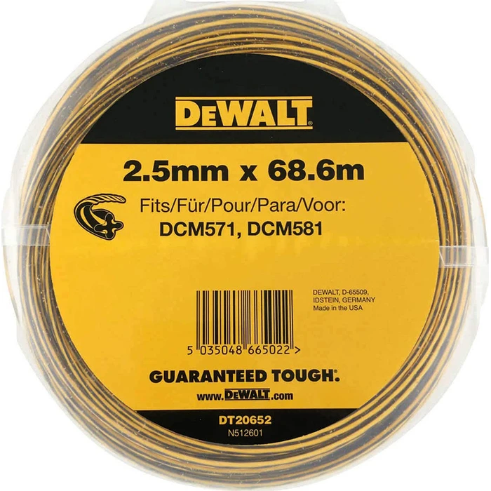 Dewalt DT20652 Μεσινέζα Σταυρός Στριφτή 68,6 m 2,5 mm