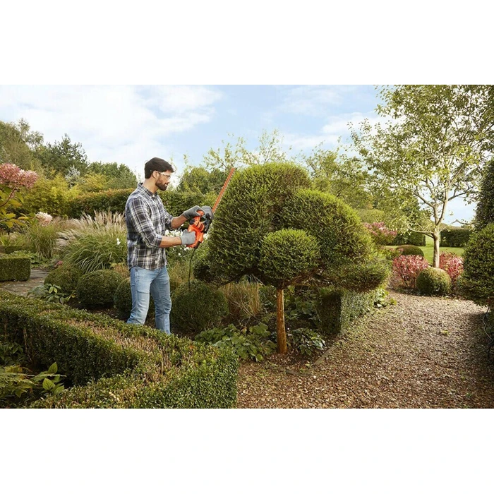 Black & Decker BEHT201 Ηλεκτρικό Μπορντουροψάλιδο 420W, Λάμα 45 cm
