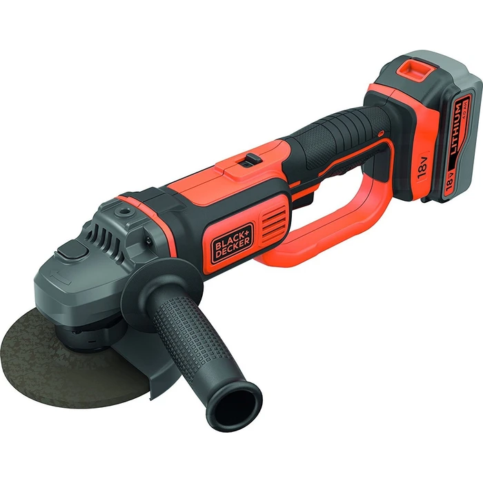 Black & Decker BCG720M1 Angle Grinder 125 mm 18V Li-Ion 4.0Ah (1x4.0Ah)
