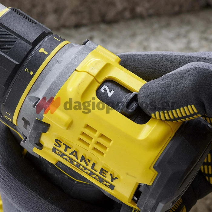 Stanley Fatmax Κρουστικό Δραπανοκατσάβιδο Μπαταρίας Solo Brushless 18V SFMCD721B