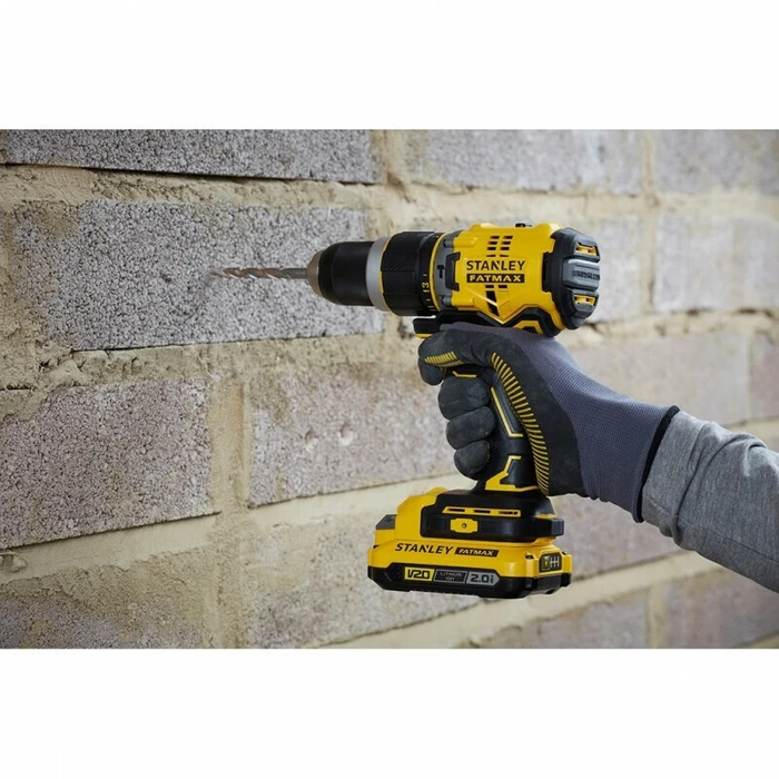 Stanley Fatmax Κρουστικό Δραπανοκατσάβιδο Μπαταρίας Solo Brushless 18V SFMCD721B