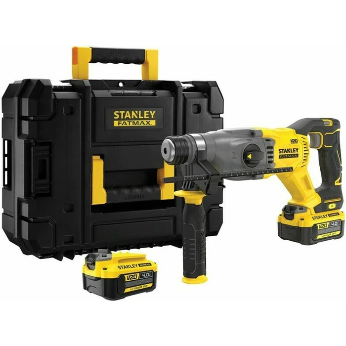 Stanley Κρουστικό Σκαπτικό Πιστολέτο Μπαταρίας Brushless 18V 2x4Ah με Υποδοχή SDS Plus SFMCH900M22