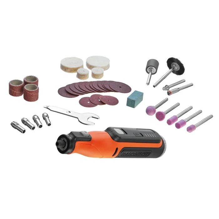 Black & Decker BCRT8IK Περιστροφικό Πολυεργαλείο 7.2V 1x1.5Ah με Ρύθμιση Ταχύτητας