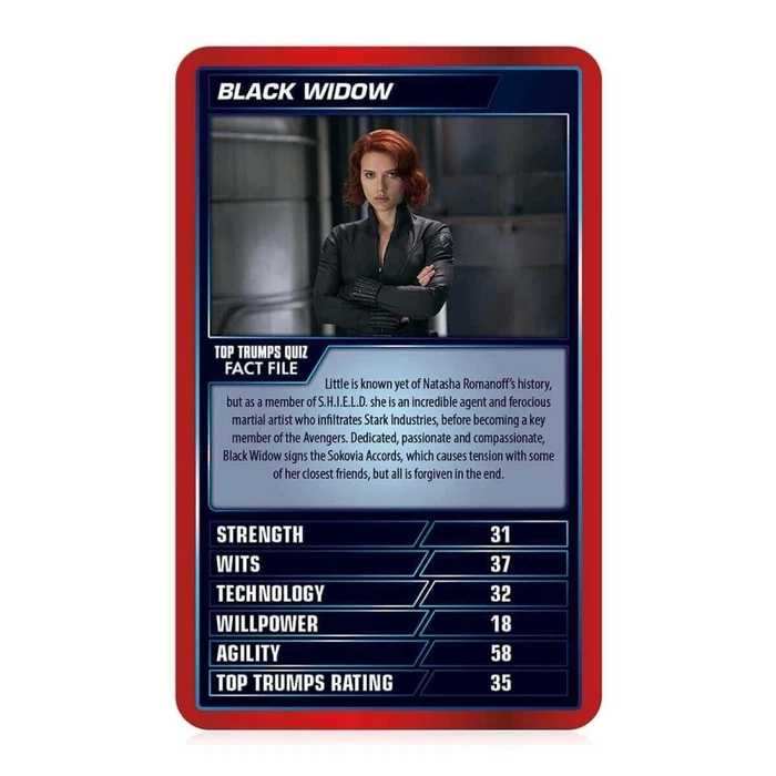 Winning Moves Top Trumps Specials Marvel Cinematic Universe 2020 Card Game