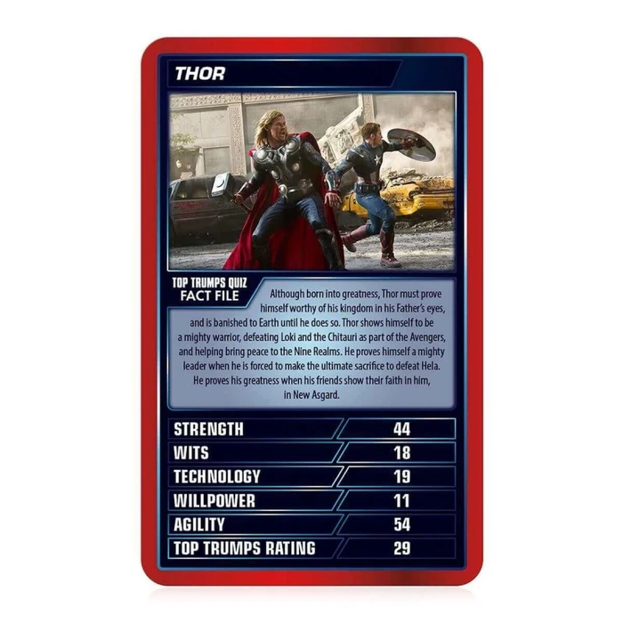 Winning Moves Top Trumps Specials Marvel Cinematic Universe 2020 Card Game