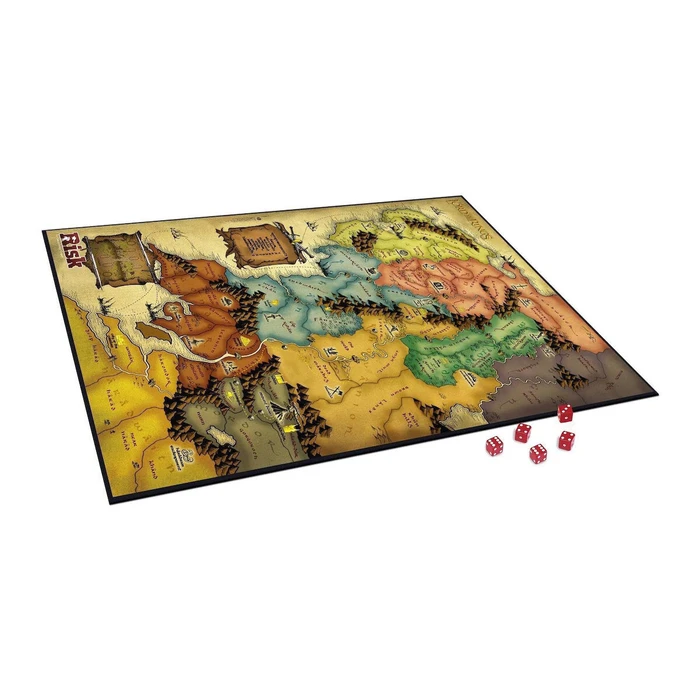 Winning Moves Strategy Board Game Risk Lord of the Rings English Language