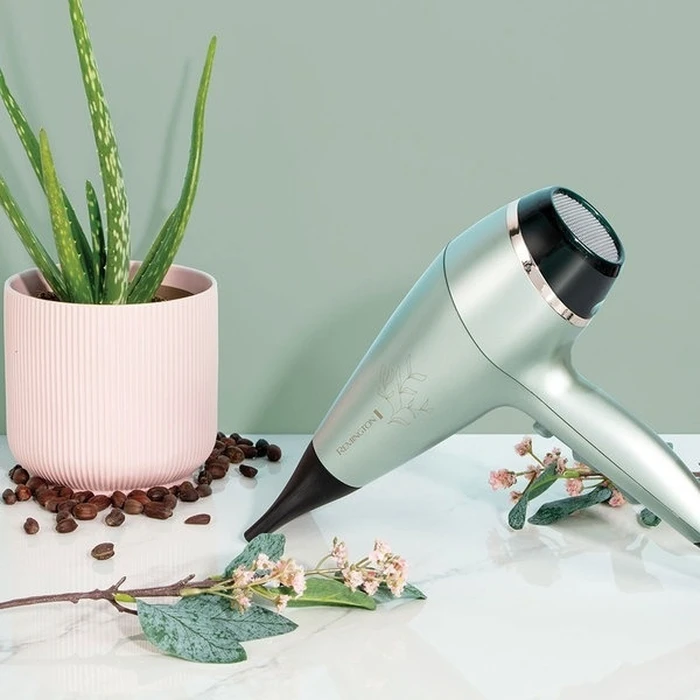 Remington Επαγγελματικό Πιστολάκι Μαλλιών Botanicals AC5860 2300W Ionic Turbo με Φυσούνα