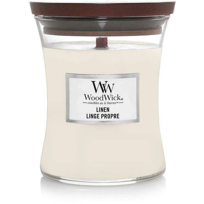 Woodwick Αρωματικό Κερί Core Medium Linen