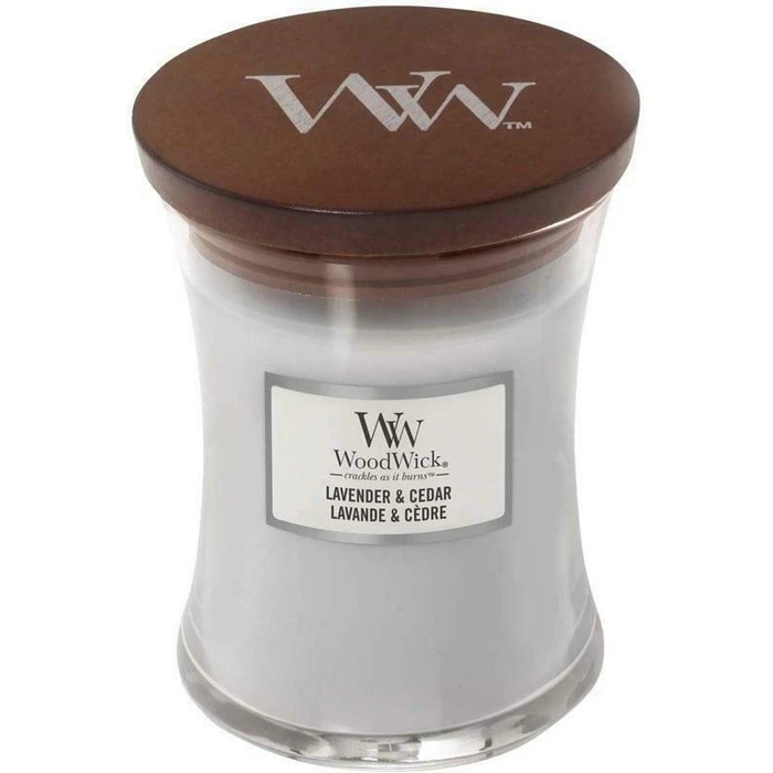 Woodwick Αρωματικό Κερί Lavender & Cedar