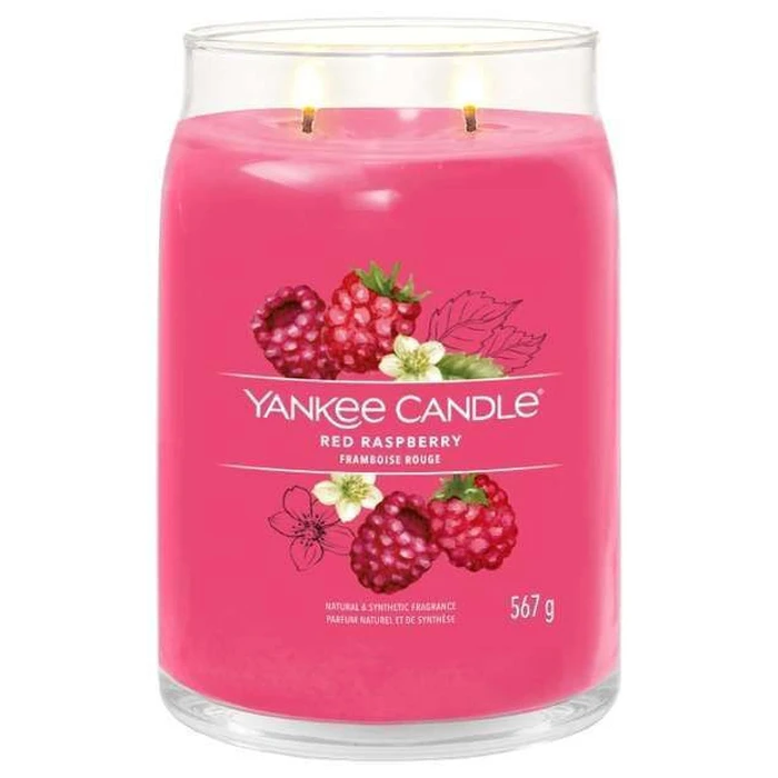 Yankee Candle Signature Red Raspberry - Large Scented Candle 567 g