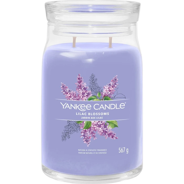 Yankee Candle Signature Lilac Blossoms - Μεγάλο Αρωματικό Κερί 567g
