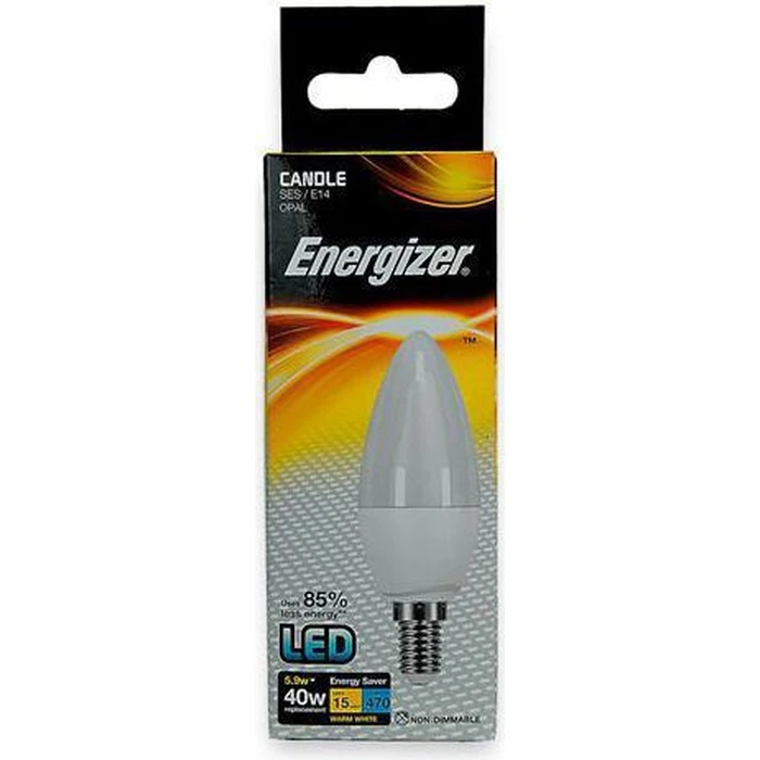 Energizer Λάμπα LED 5.9W για Ντουί E14 Θερμό Λευκό 470lm S8851