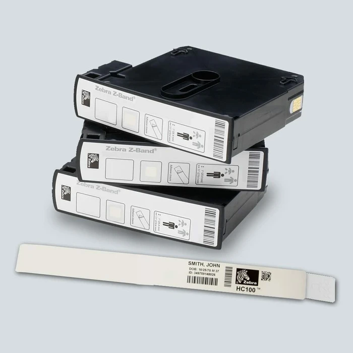 Zebra Z-Band Direct Λευκά 25,4 x 279,4 mm 1200 τεμ.