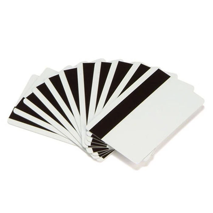 Zebra Premier PVC Card - 30 mil Low Coercivity Magnetic Stripe, 5 packs x 100 (500 cards)