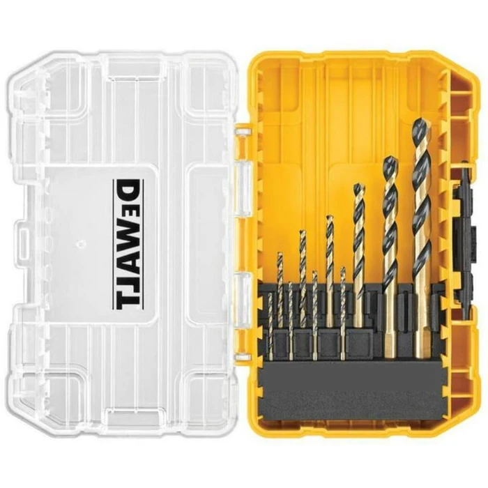 Dewalt 10-piece Diamond Drill Bit Set with Hex Shank for Metal DT20620
