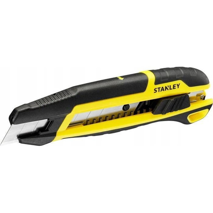 Stanley Quick Snap Utility Knife with Plastic Body, 18mm Blade Width STHT10501-0