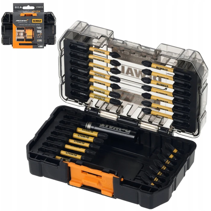 Σετ 32 μύτες κατσαβιδιού impact Dewalt DT70902T-QZ