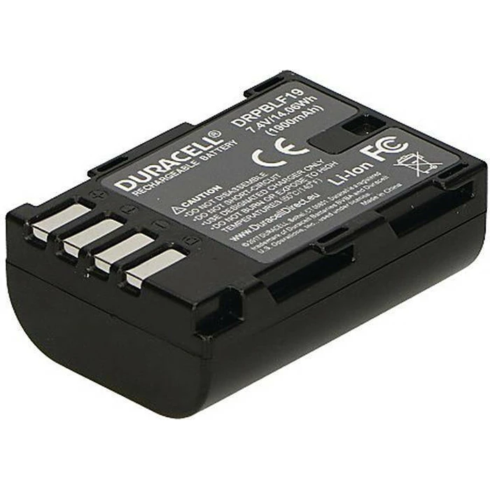 Μπαταρία Επαναφορτιζόμενη Duracell Li-Ion 2000mAh για Panasonic DMW-BLF19