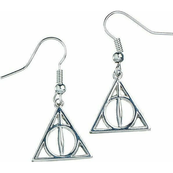 Drop Earrings The Carat Shop Ltd Harry Potter Deathly Hallows