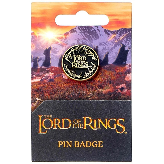Pin Badge The Carat Shop The Lord of the Rings Logo Pinbadge