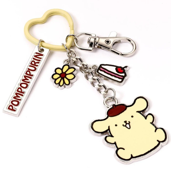 The Carat Shop Ltd Αξεσουάρ μπρελόκ Hello Kitty Pompompurin με Charms