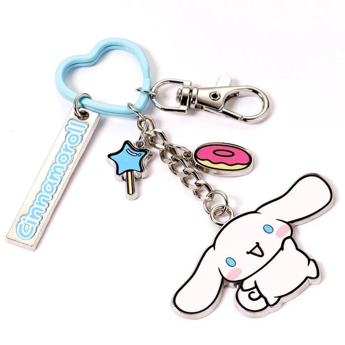 The Carat Shop Ltd Keyring Cinnamoroll with Charms Hello Kitty
