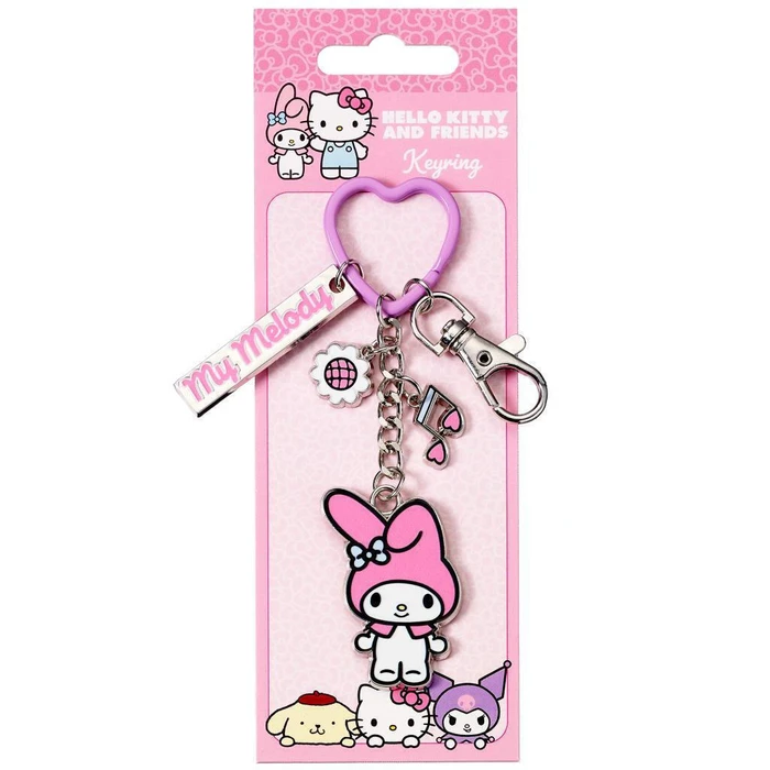 The Carat Shop Ltd Keyring Με Charms Hello Kitty My Melody
