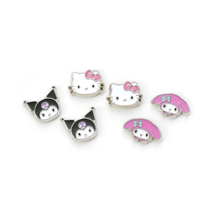 Σετ Σκουλαρικιών Καρφωτά Carat Shop Sanrio - Kuromi & My Melody (HKES0014)