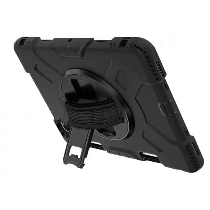 Eiger Θήκη Lanyard για iPad 10.9" με Περιστρεφόμενη Λαβή και Ρυθμιζόμενο Ιμάντα Ώμου Μαύρο