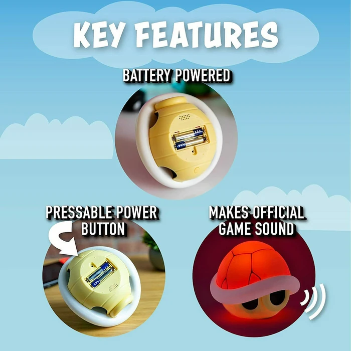 Paladone Products Φως με Ήχο Red Shell