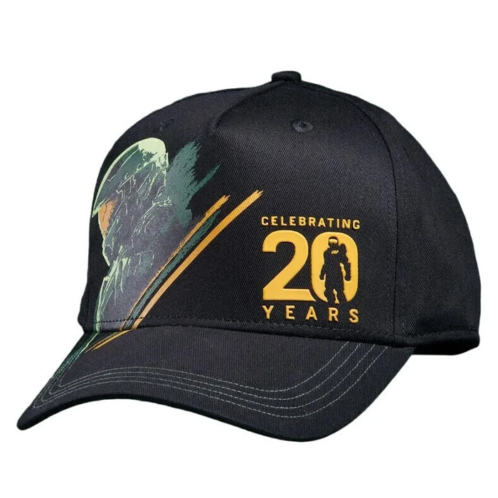 Gaming Headwear Numskull Halo Master Chief 20th Anniversary Snapback Cap