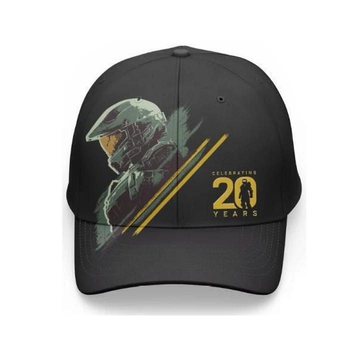 Gaming Headwear Numskull Halo Master Chief 20th Anniversary Snapback Cap