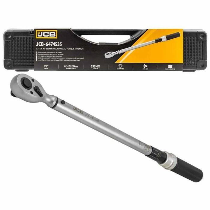 Μοχλοκίνητο Ροπόκλειδο 1/2" 40-220 Nm - Lota (JCB-6474535)