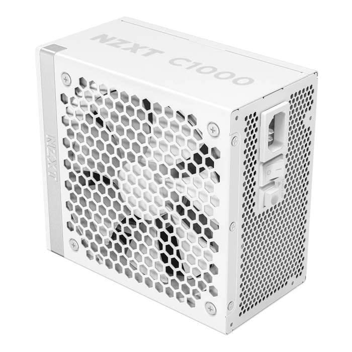 NZXT C1000 Gold ATX 3.1 1000W Full Modular 80 Plus Gold Power Supply (White) - PA-0G2BW-EU