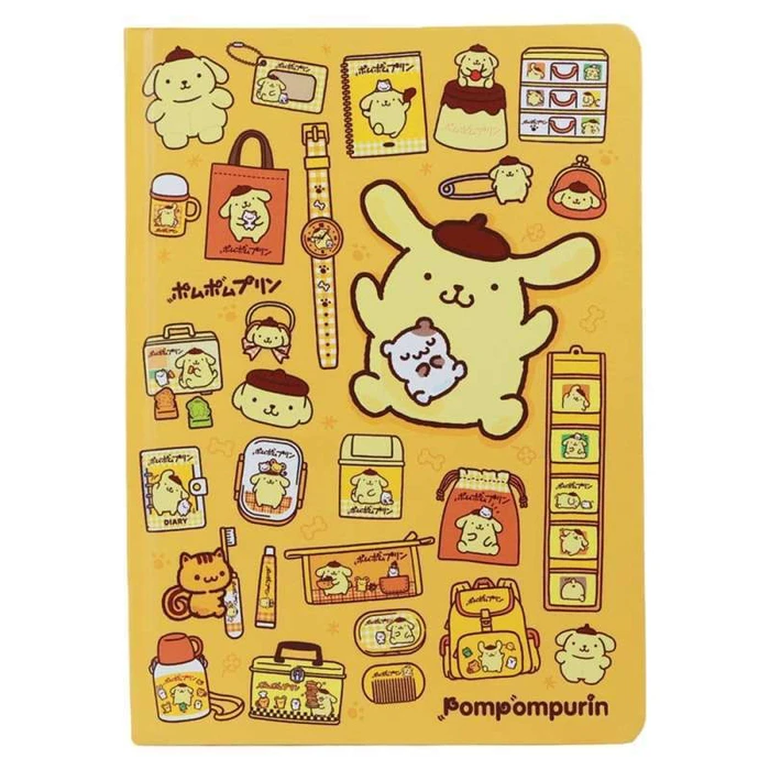 Blue Sky Studios Σημειωματάριο A5 Κίτρινο (Sanrio Pompompurin)