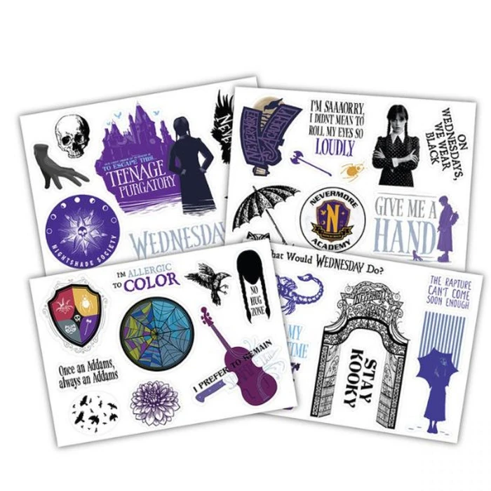 Wednesday - Tech Sticker Set