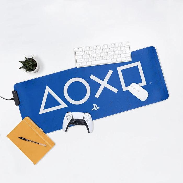 Paladone Products Playstation Φωτιζόμενο Mouse Pad Γραφείου