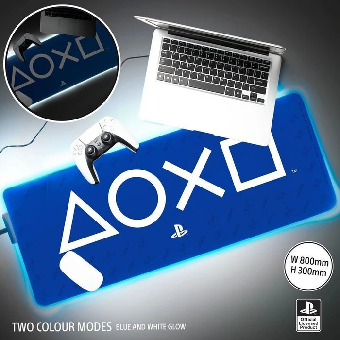 Paladone Products Playstation Φωτιζόμενο Mouse Pad Γραφείου